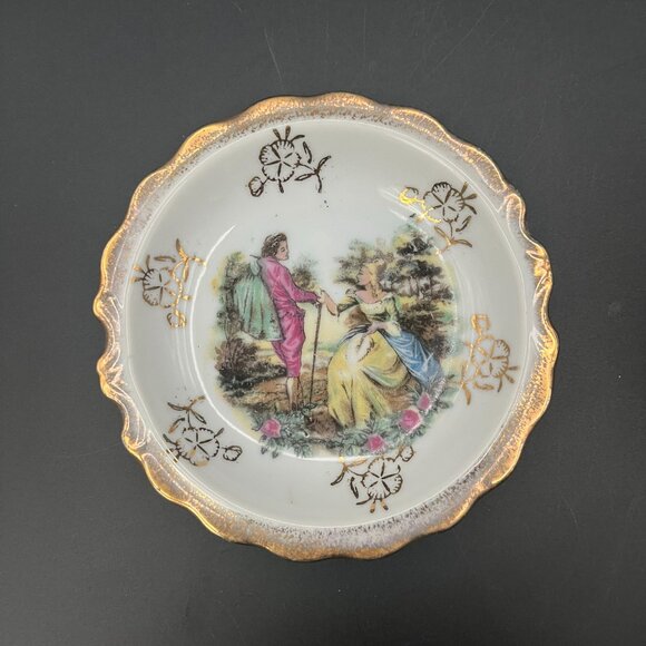Vintage Royal‎ Vienna Porcelain Tea Cup And Saucer. Gold Bindenschild marked - Picture 2 of 10